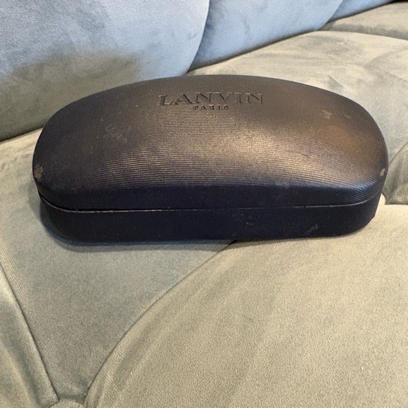 Lanvin Black Glasses Case - Picture 2 of 5
